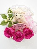 ハッピーベアー ルージュ プリザーブドフラワー