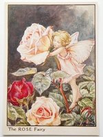 フラワーフェアリーズ　ポストカード The Rose Fairy 指定なしのプリザーブドフラワーギフト