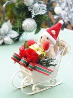 クリスマス リス プリザーブドフラワーギフト